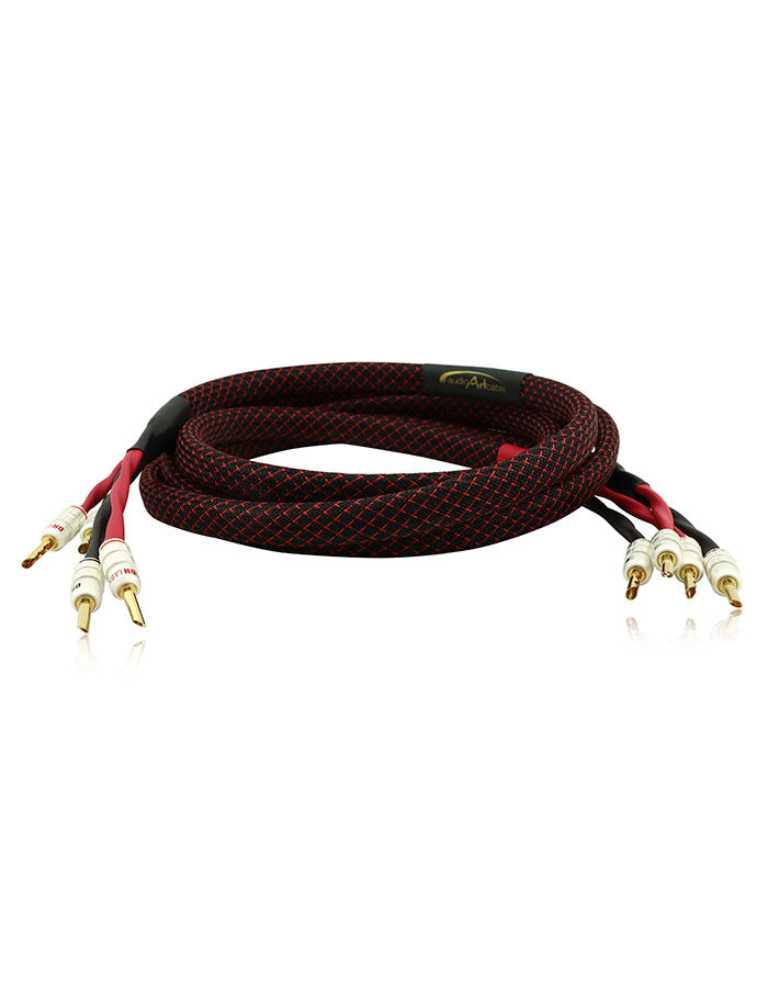 AAC-Classic Plus Double Speaker Cable Pair Gold Bananas
