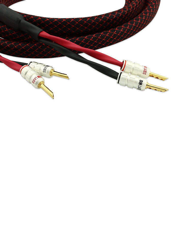 AACClassic Plus Double Speaker Cable Pair Gold Bananas Audio Art