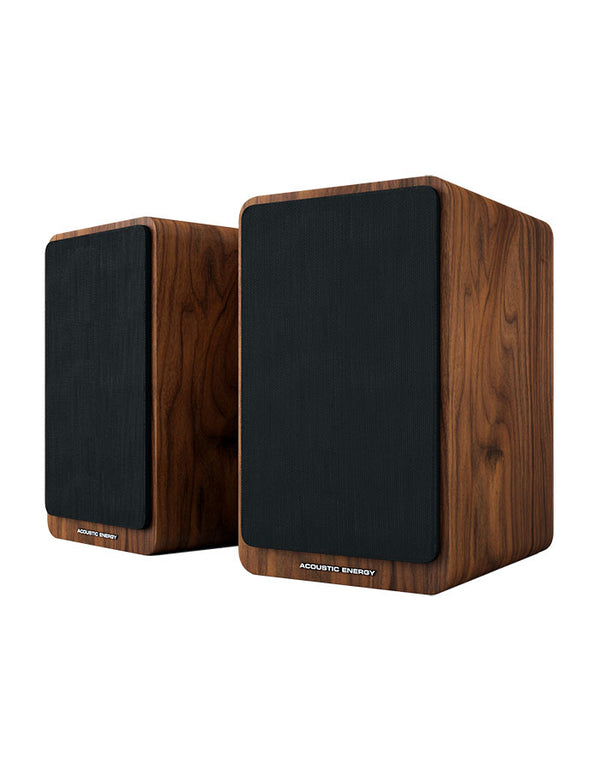 Acoustic Energy AE Active Loudspeaker - Walnut Wood Veneer