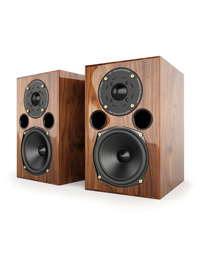Acoustic Energy AE1 40th Anniversary Edition Loudspeaker Pair - Gloss Walnut