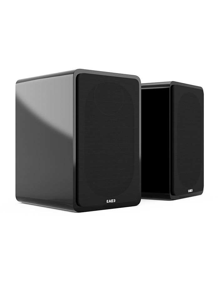 Acoustic Energy AE1 Active Bookshelf Speaker Pair - with grille