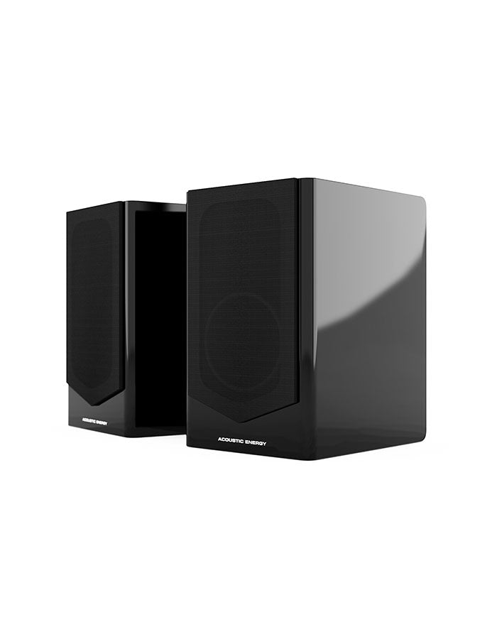 Acoustic Energy AE500 Bookshelf Speaker Pair - with grille
