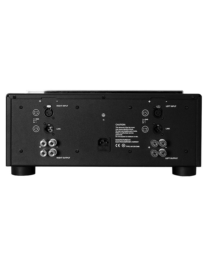 Electrocompaniet AW 250 R Stereo Amplifier - rear