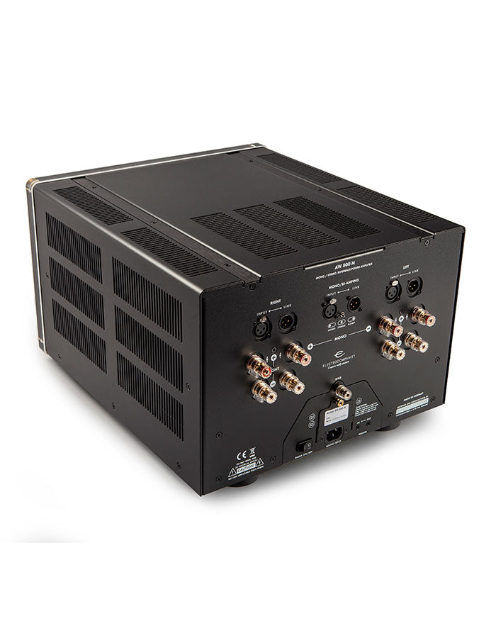 Electrocompaniet AW 800 M Reference Monoblock Power Amplifier (Pair) - rear