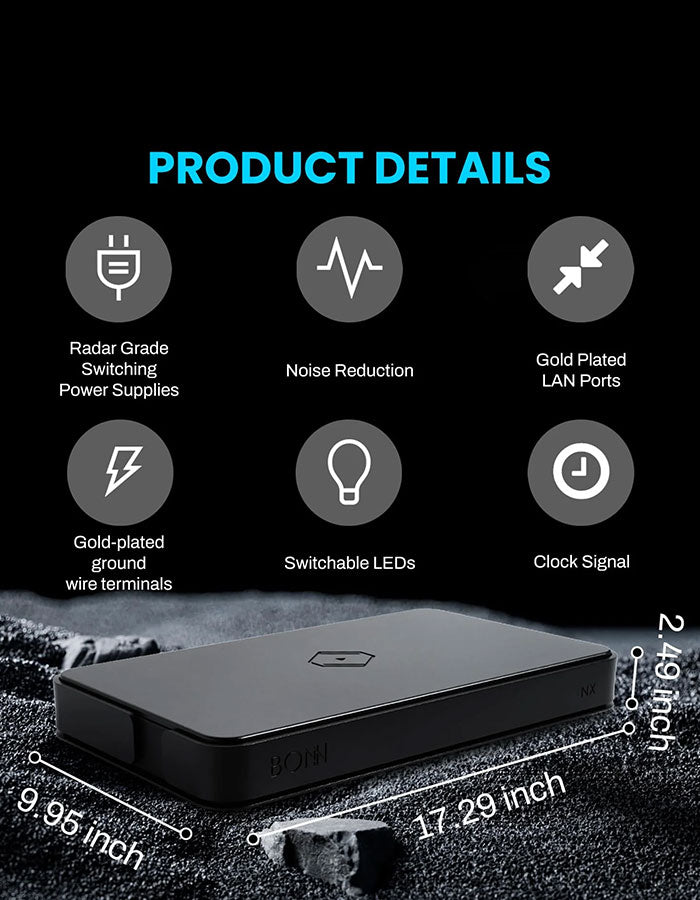 Silent Angel Bonn NX Flagship Audiophile Network Switch