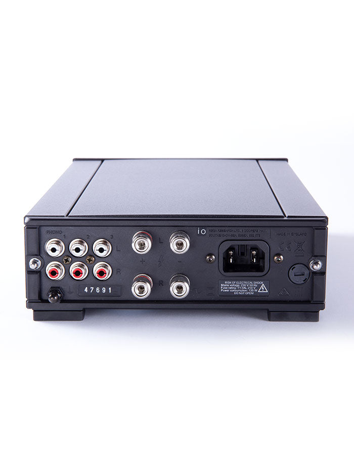 Rega io Integrated Amplifier - rear