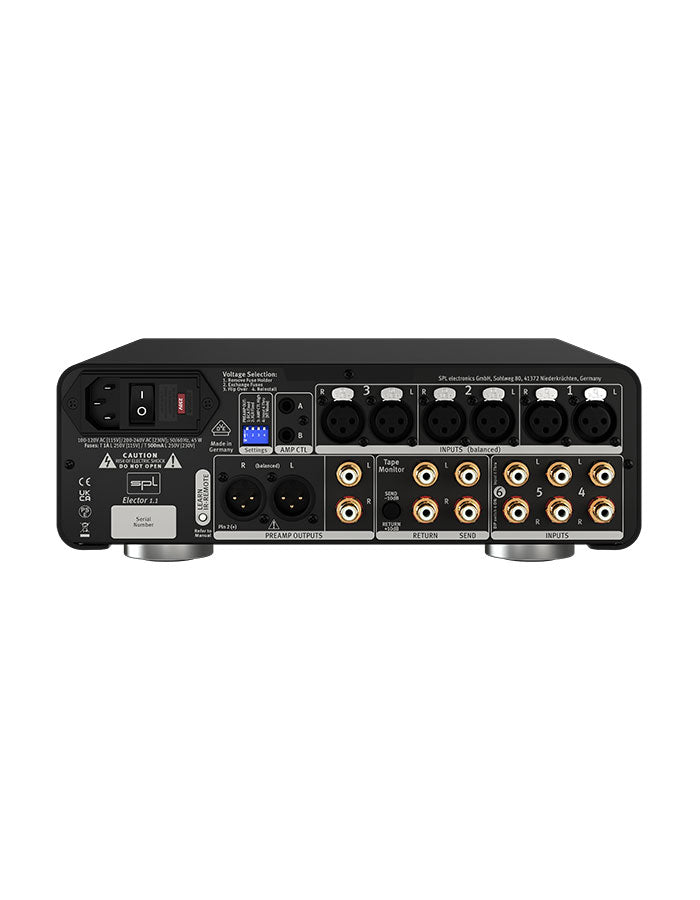 SPL Elector Preamplifier - rear