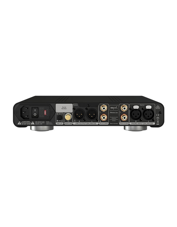 SPL Phonos Duo RIAA Phono Amplifier - rear