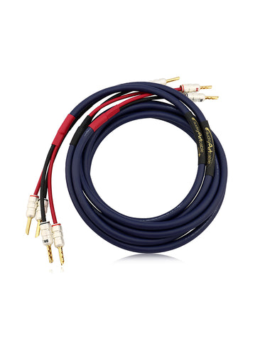 AAC Classic Plus SC Speaker Cable Pair Gold Banana