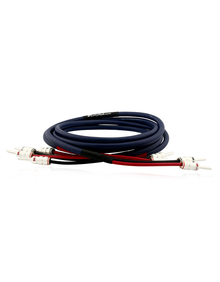 AAC Classic Plus SC Speaker Cable Pair Silver Banana