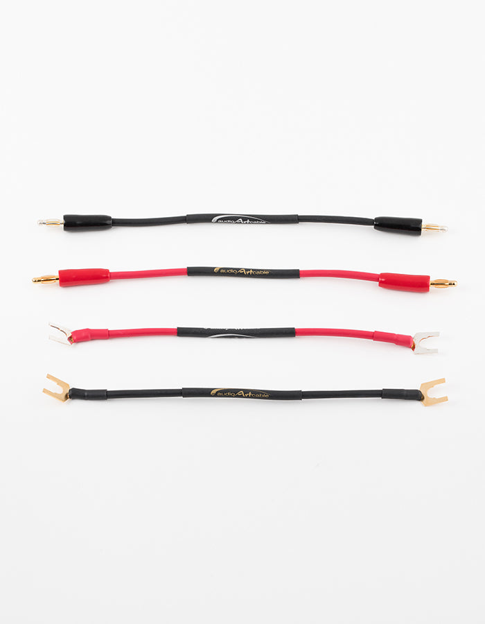 AAC SC-5 Classic Speaker Cable 4 Piece Jumper Set Specify Connectors