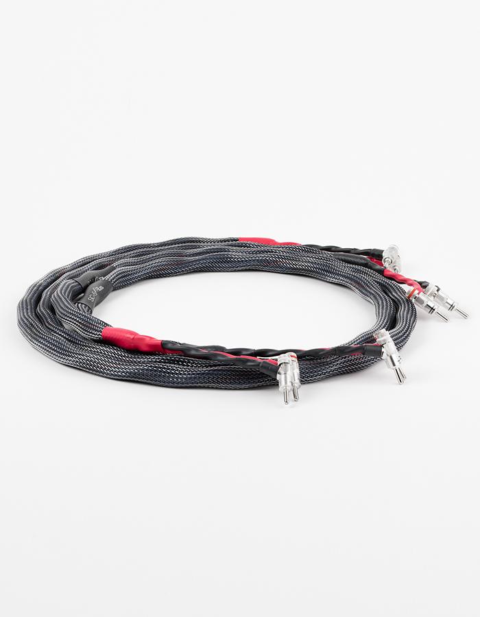 AAC SC-5 ePlus Cryo Speaker Cable Pair Rhodium Banana