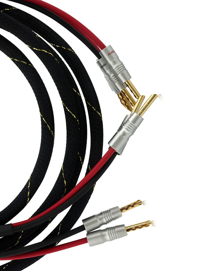 AAC e2.2 Cryo Speaker Cable Pair Gold Banana