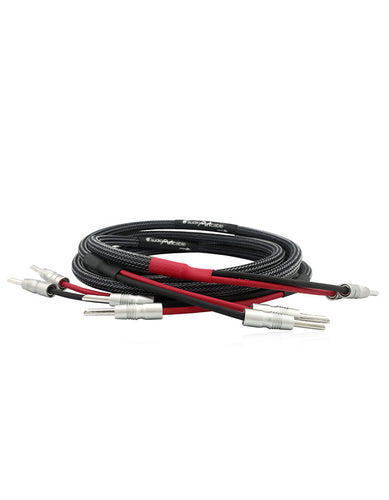 AAC e2.2 Cryo Speaker Cable Pair Rhodium Banana