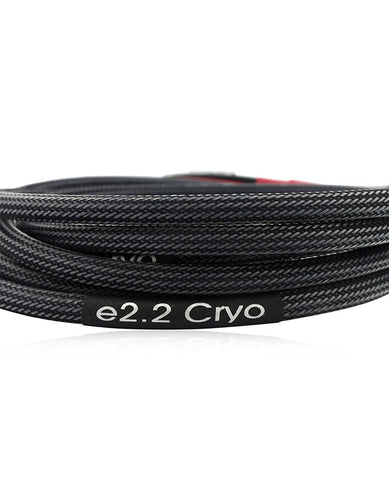 AAC e2.2 Cryo Speaker Cable Pair Rhodium Banana