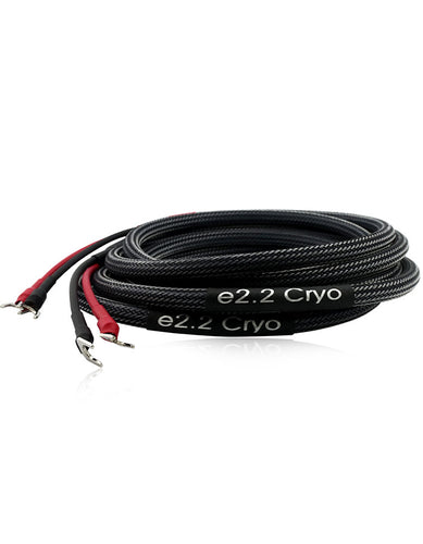 AAC e2.2 Cryo Speaker Cable Pair Rhodium Spade