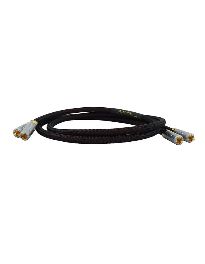 AAC Copper Cryo Interconnect Cable Pair Gold RCA