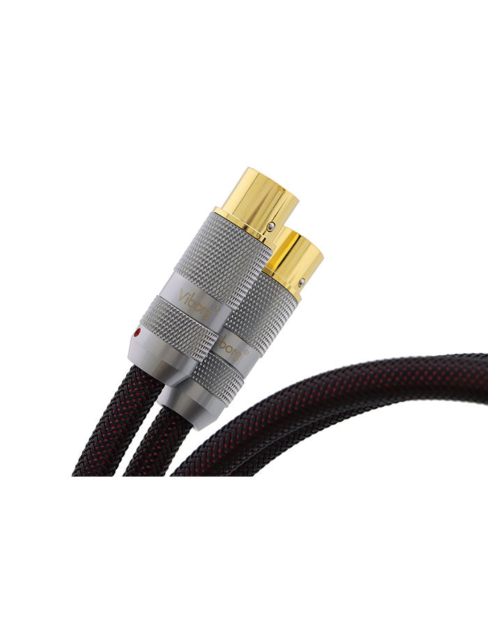 AAC Copper Cryo Interconnect Cable Pair Gold XLR