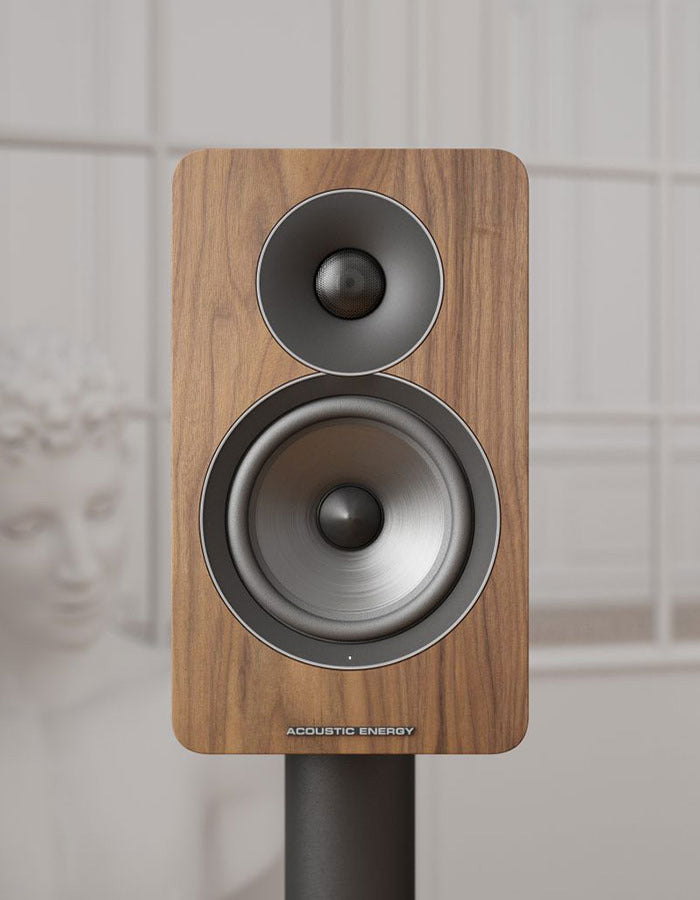 Acoustic Energy AE Active - Walnut Wood Veneer lifestyle