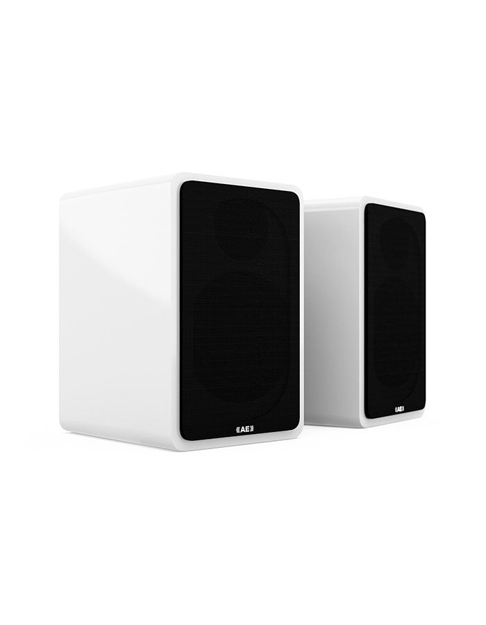 Acoustic Energy AE1 Active Bookshelf Speaker Pair - with grille