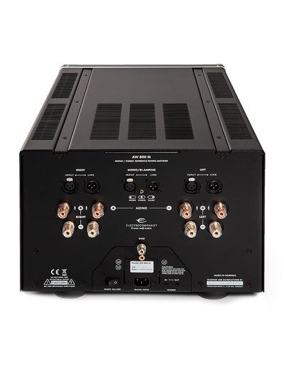 Electrocompaniet AW 800 M Reference Monoblock Power Amplifier (Pair) - rear