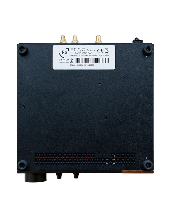 Ferrum ERCO Gen2 - Headphone Dac/Amp - bottom