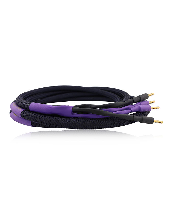 AAC Copper Cryo Speaker Cable Pair Gold Banana