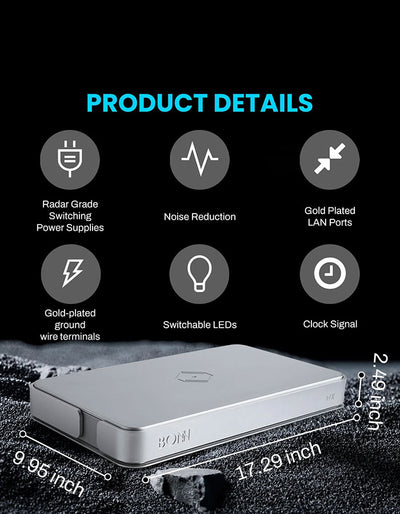 Silent Angel Bonn NX Flagship Audiophile Network Switch