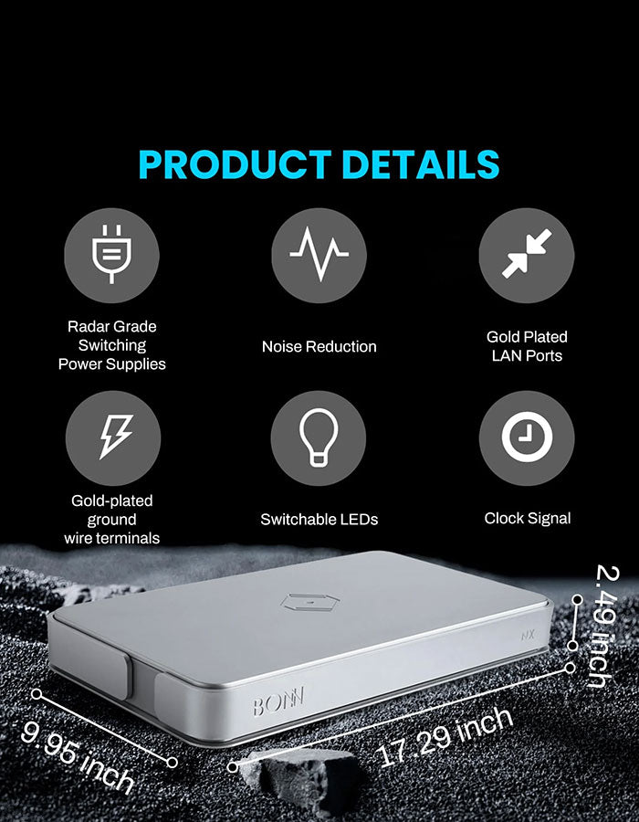 Silent Angel Bonn NX Flagship Audiophile Network Switch