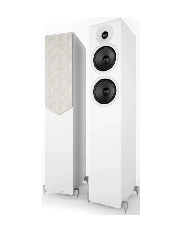 Acoustic Energy AE309² Floorstanding Speaker Pair - Matte White