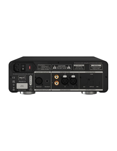 SPL Phonitor xe Headphone Amplifier - rear