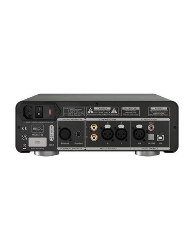 SPL Phonitor xe Headphone Amplifier - rear
