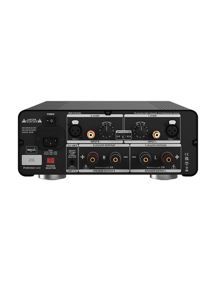 SPL Performer s900 Power Amplifier - rear