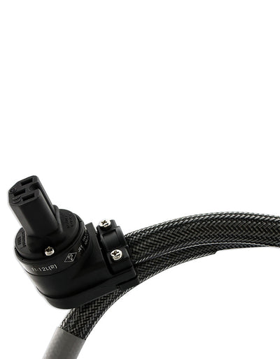 AAC power1 e Cryo AC Cable with Rhodium 15A US Male. 15A IEC (Right Angle)
