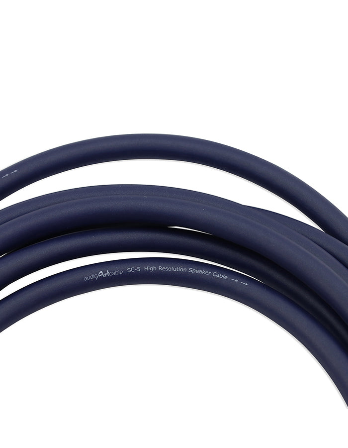 AAC Classic Plus SC Speaker Cable Pair Gold Banana