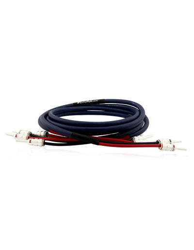 AAC Classic Plus SC Speaker Cable Pair Silver Banana