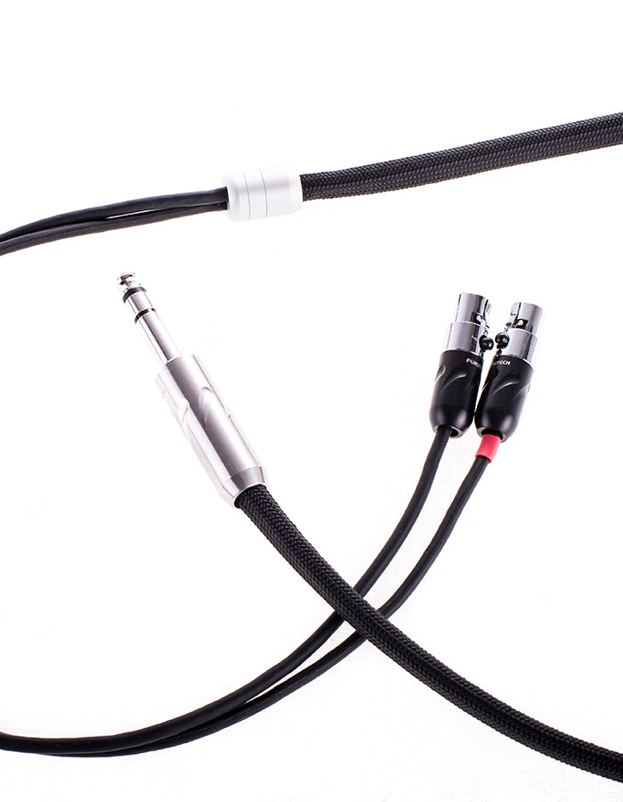 AAC HPX-1SE with 3-pin mini XLR to 1/4" TRS