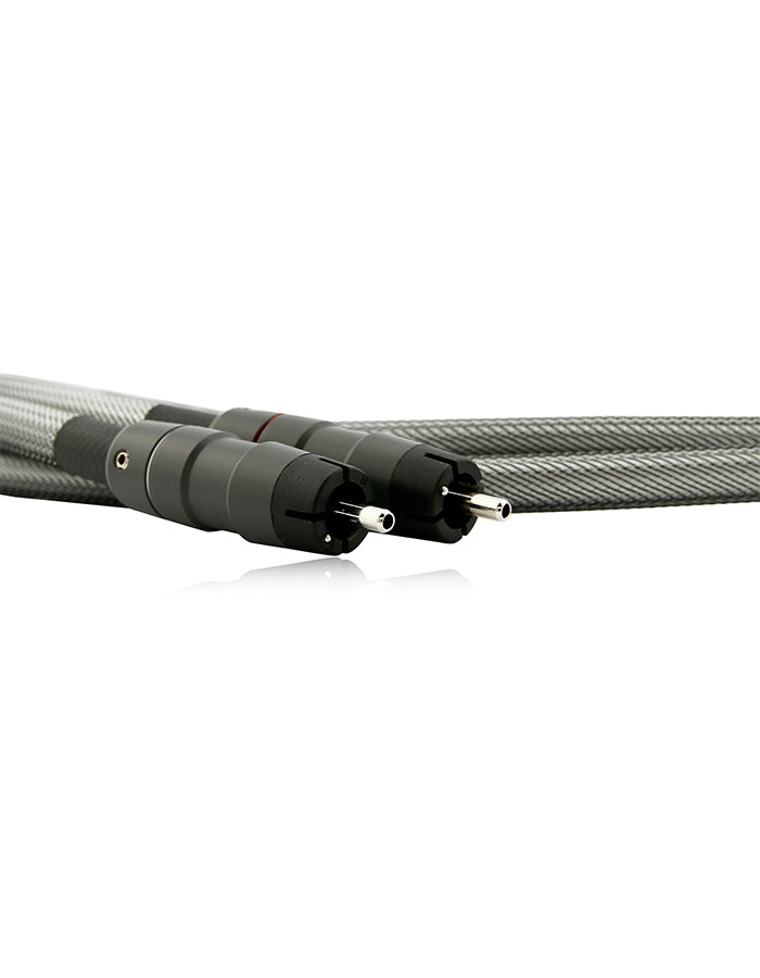 AAC IC-3 SE2 Interconnect Cable Pair Rhodium RCA