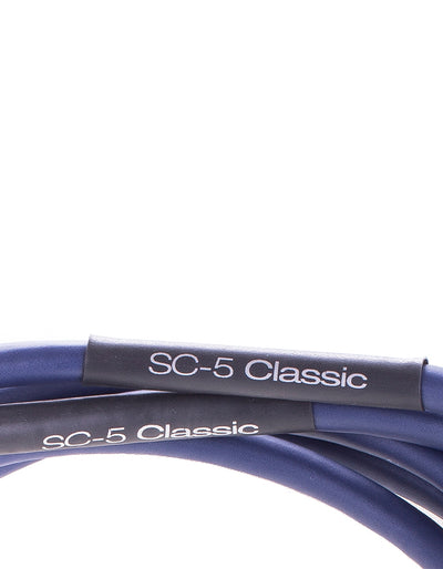 AAC SC-5 Classic Double Bi-wire Speaker Cable Pair Silver Banana