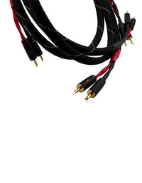 AAC SE2 Speaker Cable Pair Gold Banana - 10' Pair, Last One!