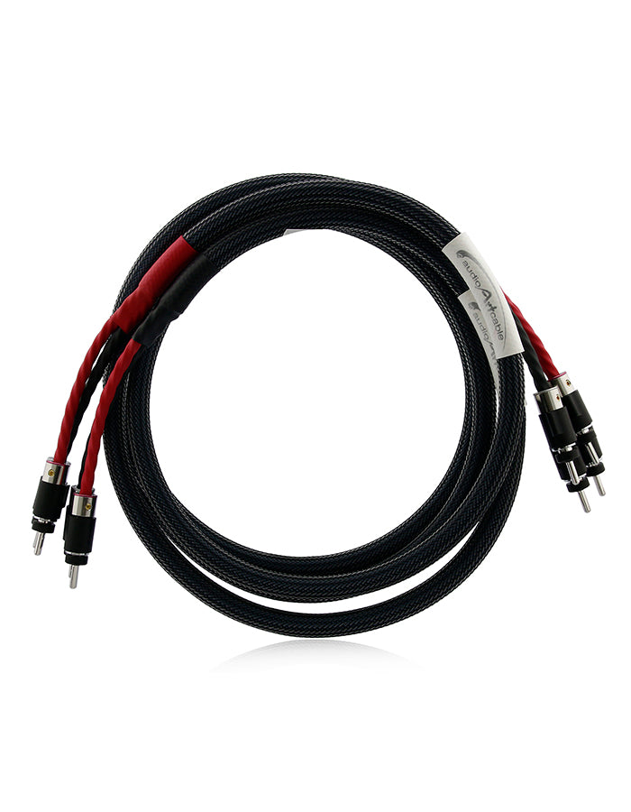 AAC Statement e SC Cryo Bi-wire Speaker Cable Pair Rhodium Banana