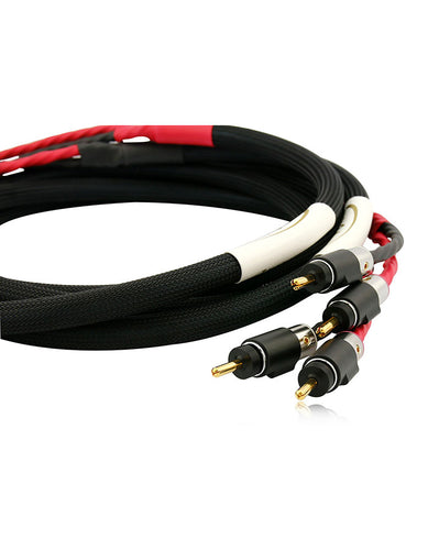 AAC Statement e SC Cryo Speaker Cable Pair Gold Banana