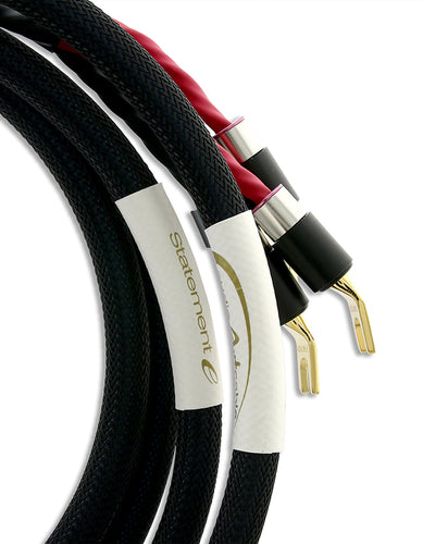 AAC Statement e SC Cryo Bi-wire Speaker Cable Pair Gold Spade