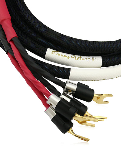 AAC Statement e SC Cryo Speaker Cable Pair Gold Spade