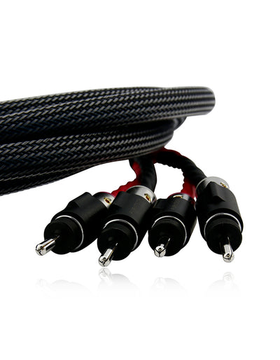 AAC Statement e SC Cryo Speaker Cable Pair Rhodium Banana