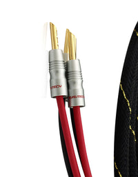 AAC e2.2 Cryo Speaker Cable Pair Gold Banana
