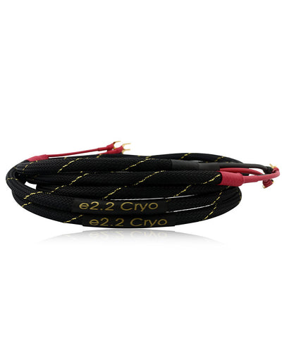 AAC e2.2 Cryo Speaker Cable Pair Gold Spade