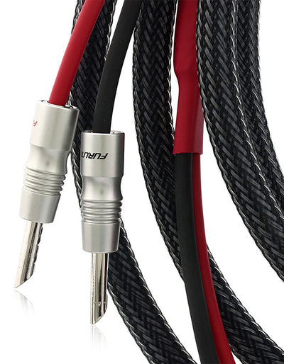 AAC e2.2 Cryo Speaker Cable Pair Rhodium Banana