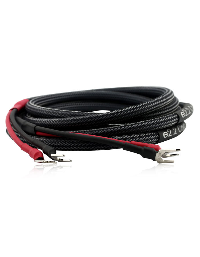 AAC e2.2 Cryo Speaker Cable Pair Rhodium Spade