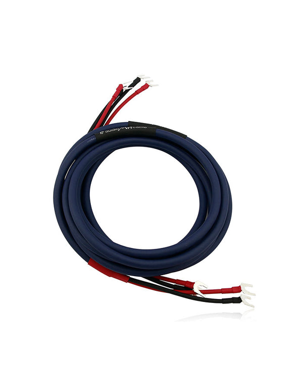 AAC SC-5 Classic Double Bi-wire Speaker Cable Pair Silver Spade